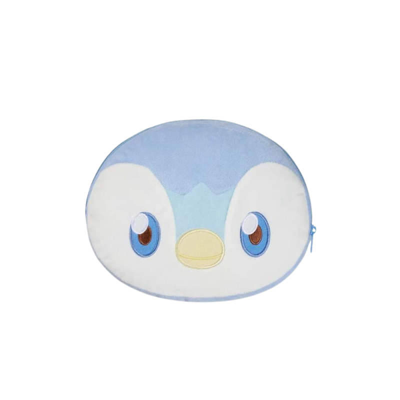 Big Plush Face Shaped Pouch Vol.1 Piplup Pokemon PokePeace