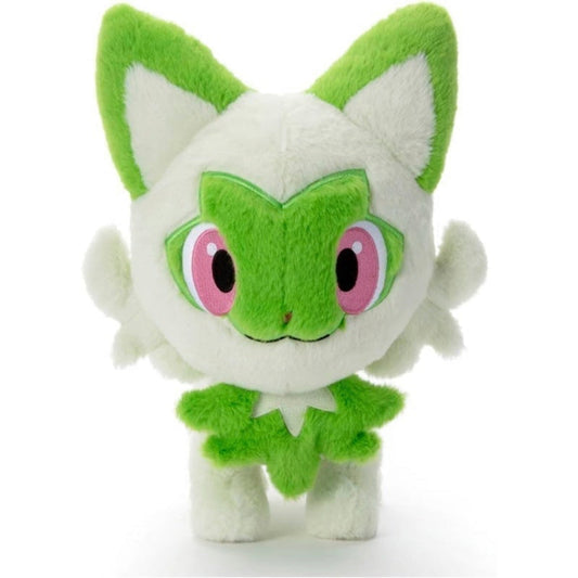 Pokemon Sprigatito M plush kuta kuta tatta plush