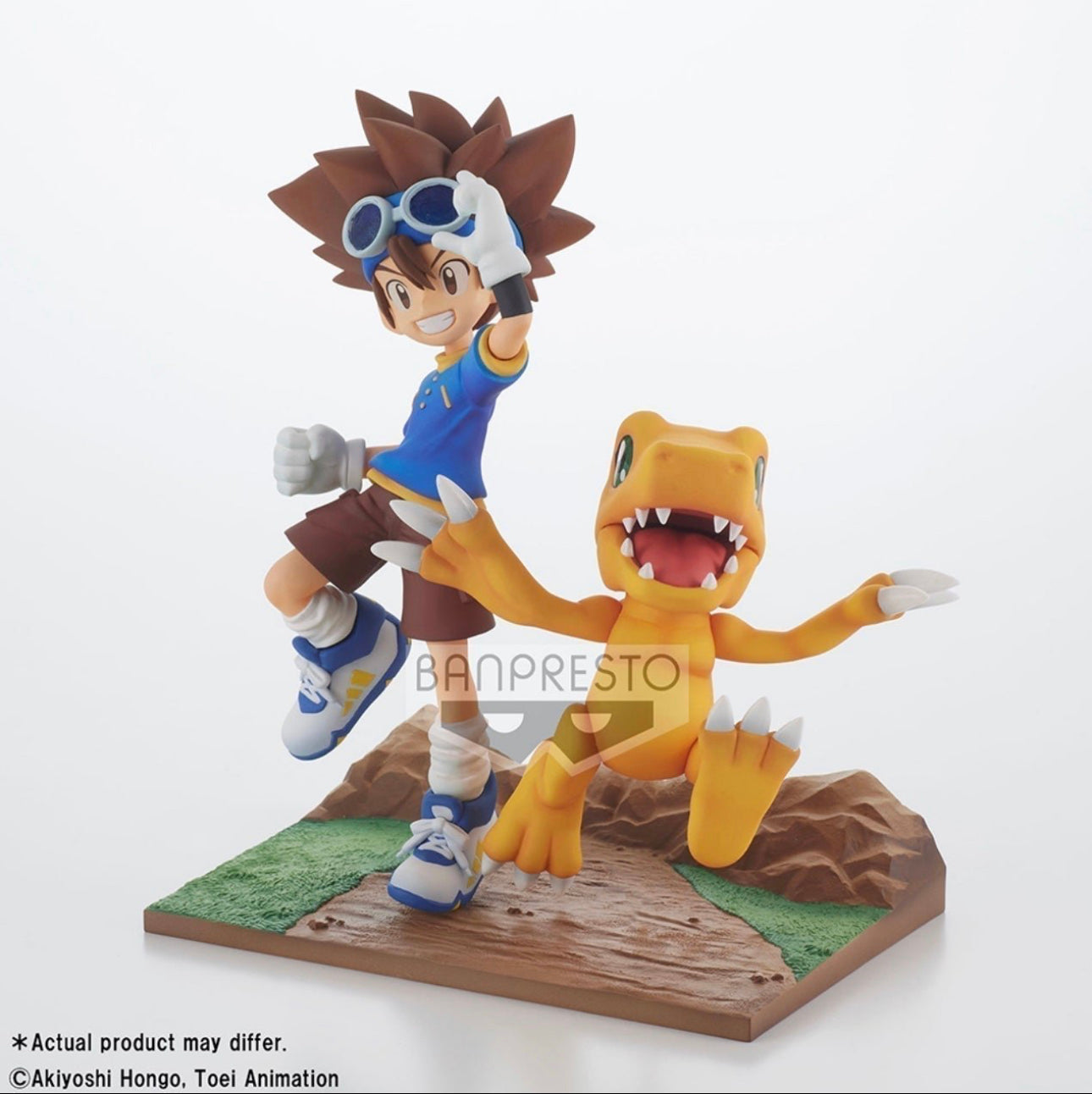 Digimon Taichi and Agumon figure adventure archives DXF