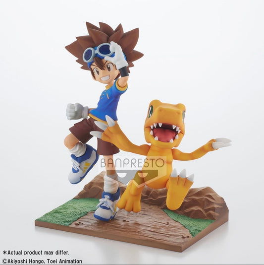 Digimon Taichi and Agumon figure adventure archives DXF