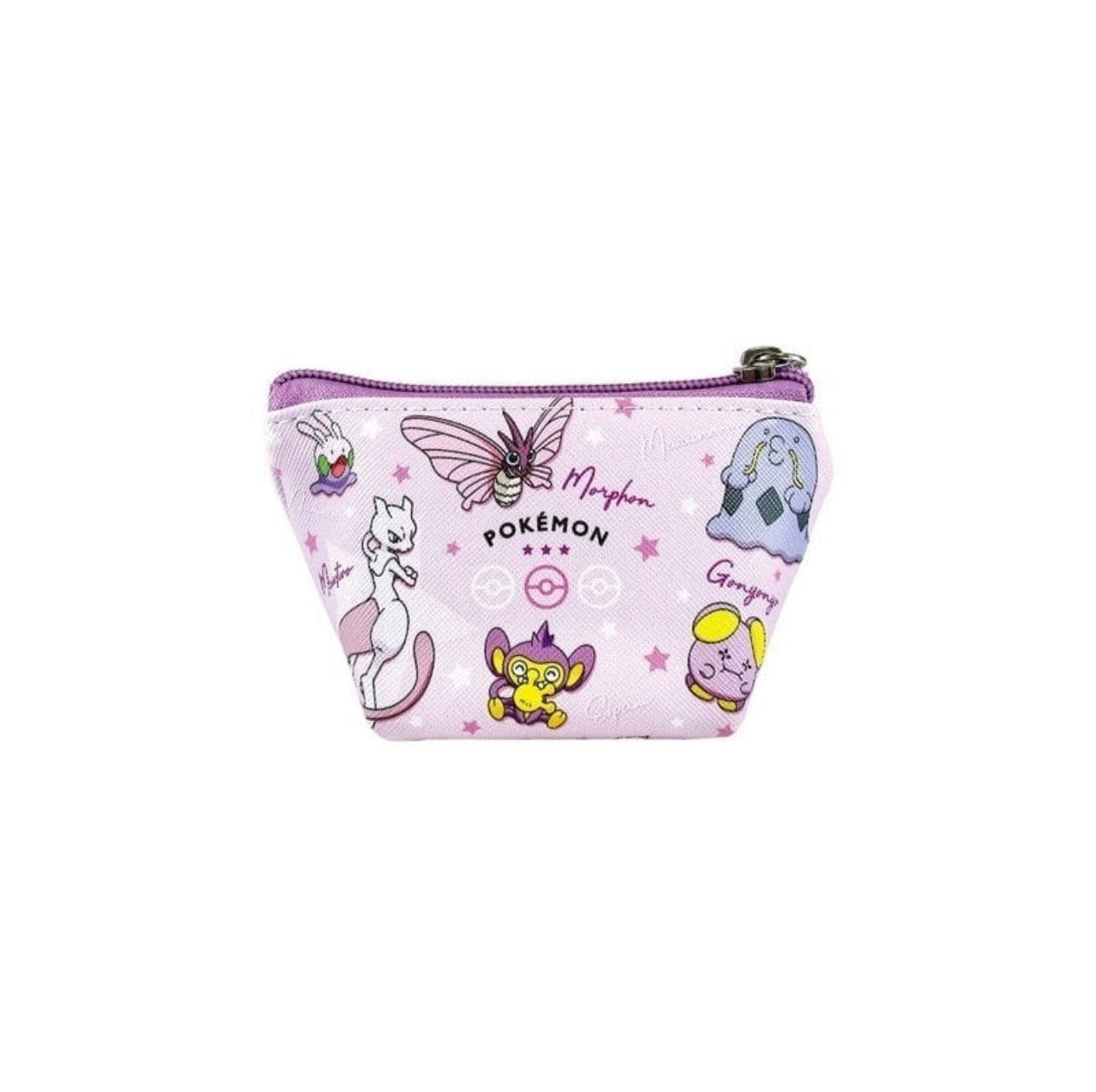 Triangle Shaped Mini Pouch bag Purple Ver. Pokemon Colors