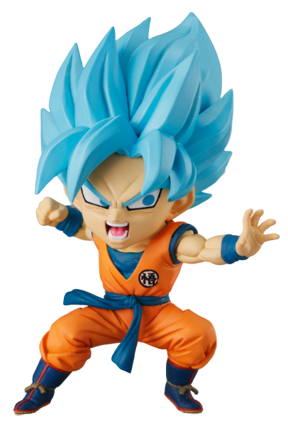 Dragon ball super figure super saiyan blue Goku chibi masters