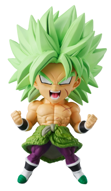 Dragon ball super full power super saiyan Broly chibi master figure