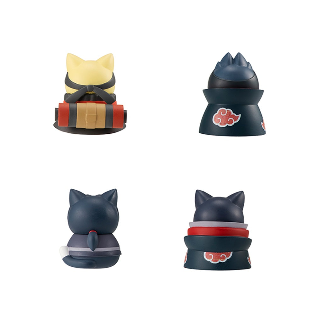 Naruto: Shippuden Nyaruto! Defense Battle of Village of Konoha! Mega Cat Project Mini-Figure complete Box of 8