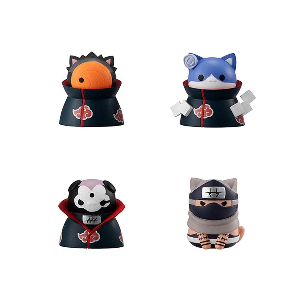 Naruto: Shippuden Nyaruto! Defense Battle of Village of Konoha! Mega Cat Project Mini-Figure complete Box of 8